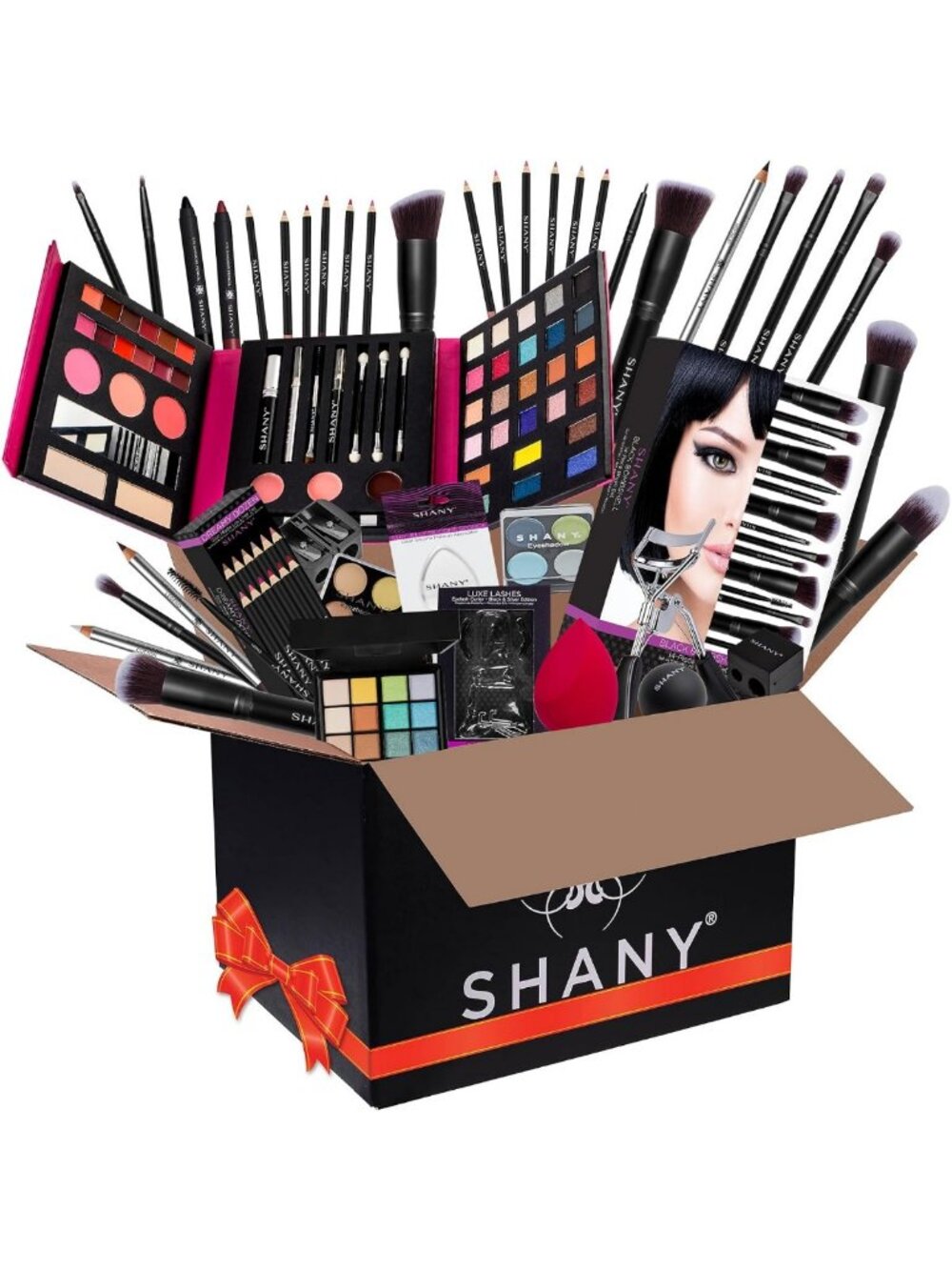 All-in-One Makeup Bundle - Multi-Colored Surprise Gift Set, Unscented, Variety!